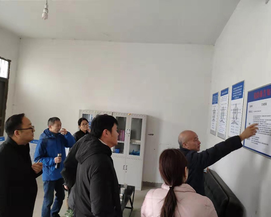 省水利厅领导专家巡查工地